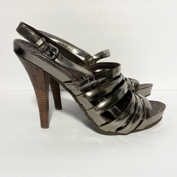 BCBGMaxazria Strappy‎ Heels Size 10B - Picture 1 of 12